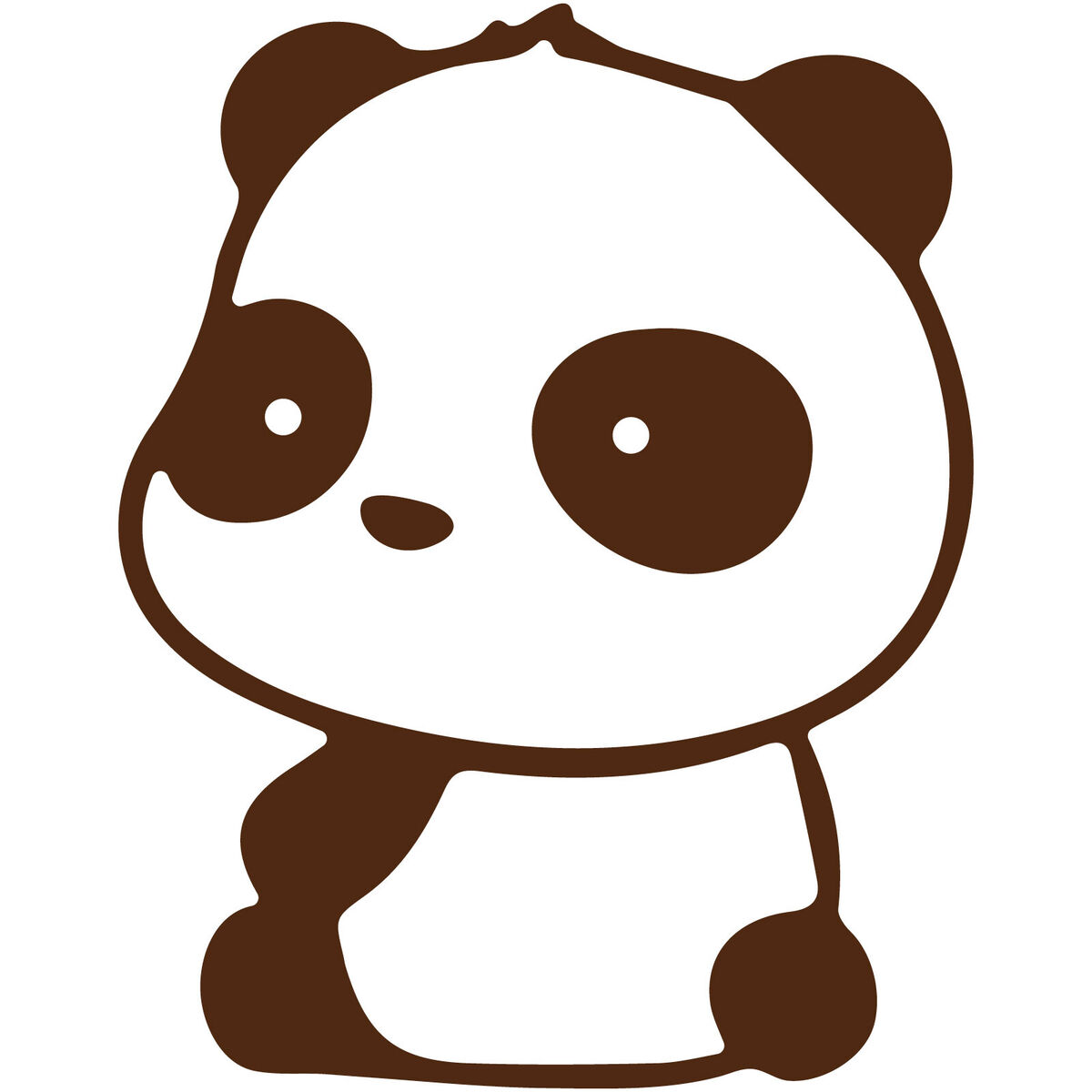 Kawaii Cute Panda - Panda - Sticker