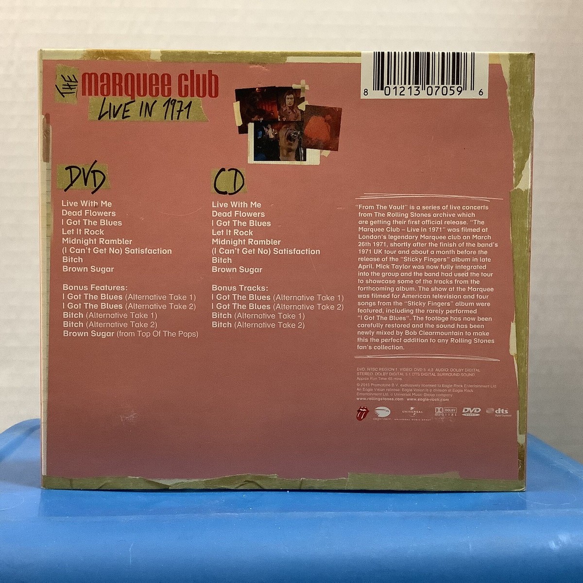 The Rolling Stones-From The Vault Marquee Club 1974 CD, MULTIPLES