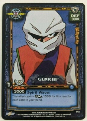 Genkai PROMO Yu Yu Hakusho Ghost Files TCG Trading Card Game P1/3