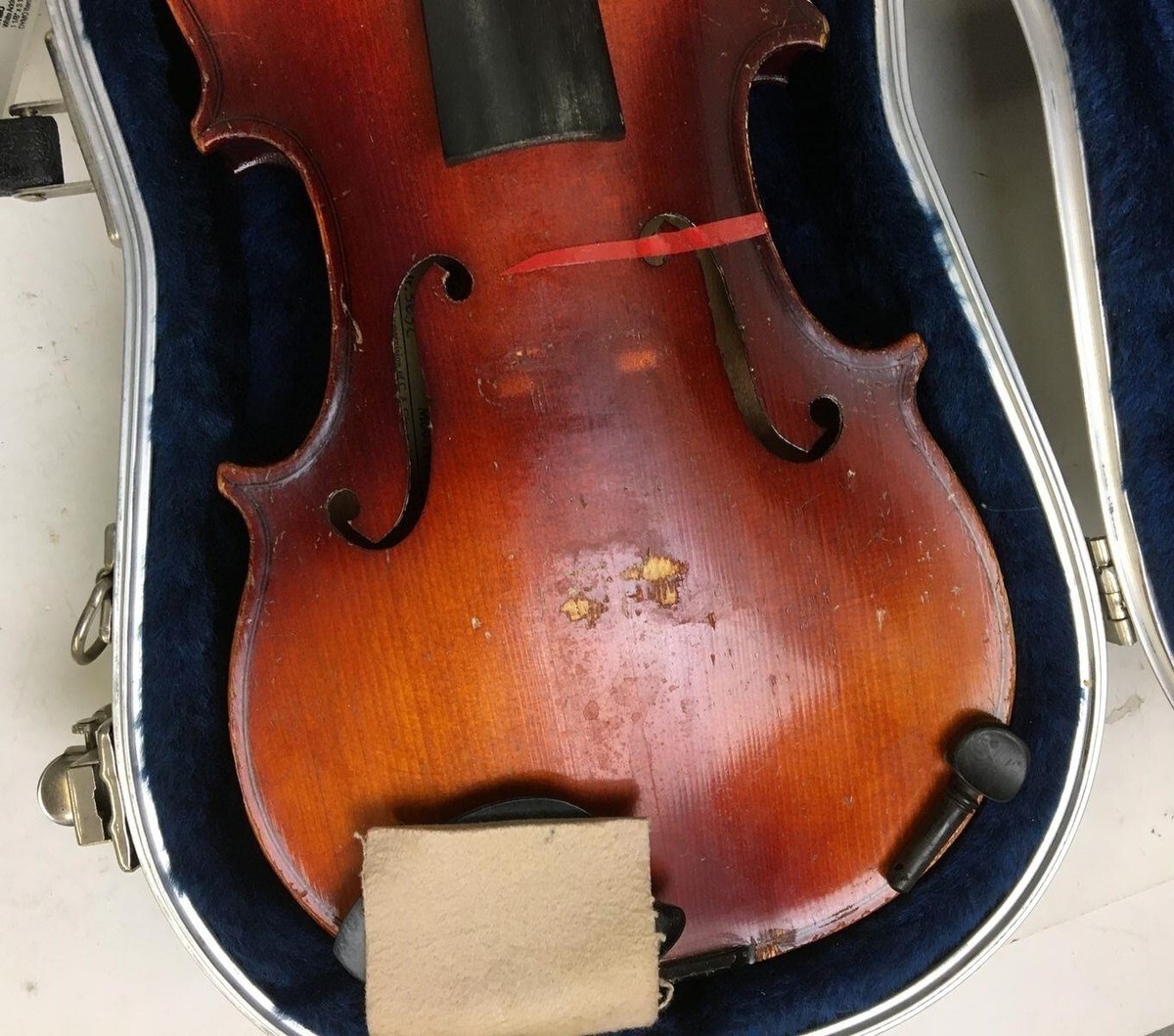 ドイツ バイオリン 1/8 ハンス ワーグナー No92 Hans Wagner Hans Wagner Model 98 sized 1/2 Violin, 1969. Germany. Good