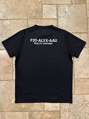 1017 Alyx 9SM♦ロゴ グラフィック S/S T シャツ 1017 Alyx 9SM Logo Reality Systems Black T-Shirt | eBay