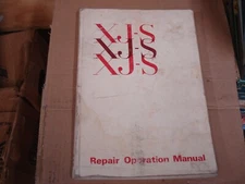 1975 JAGUAR XJ-S SHOP MANUAL SERVICE REPAIR OPERATION BOOK