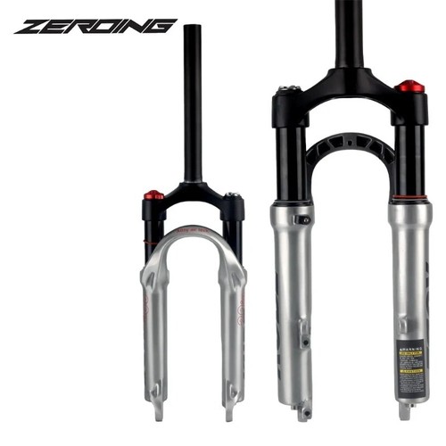 MTB Folding Bicycle Air Suspension Fork 20In Adjustable with Lock Shock Absorber - Picture 4 of 25