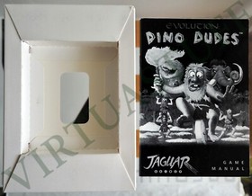 EVOLUTION DINO DUDES, THE HUMANS, ATARI JAGUAR, USA MARKET, VERY GOOD CONDITION!