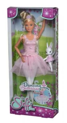 Simba Puppe Steffi Love Dancing Ballerina drehbarer Rock Tierfreund 105733603