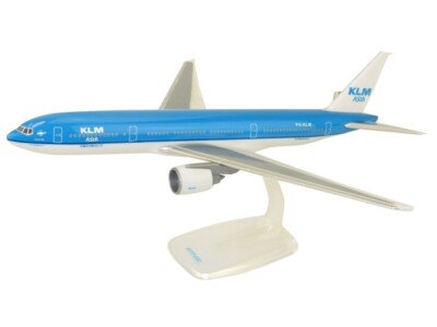 PPC KLM Asia Boeing 777-200 PH-KLM Desk Top Display 1/200 Jet Model AV Airplane