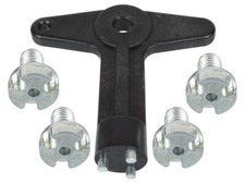 FELGENDECKEL NABEN MIT SCHRAUBEN SET FÜR OPEL AGILA ASTRA CALIBRA CORSA OMEGA