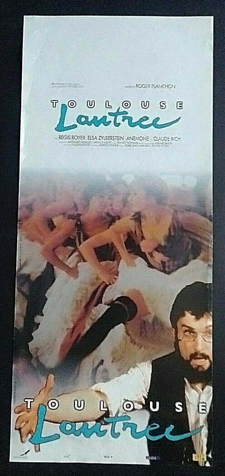 Locandina originale film Lautrec (1998) - Regia di Roger Planchon