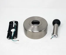 HAMPTON BAY Montgomery II 44" Brushed Nickel Ceiling Fan Canopy Bracket Downrod