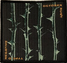 Type O Negative - October Rust 4" x 4" Woven Patch Gothic Metal / Peter Steele