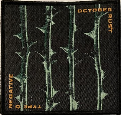 Type O Negative - October Rust 4'' x 4'' Woven Patch [Gothic Metal / Peter Steele]