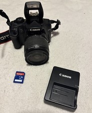 Canon Rebel XS EOS SLR Camera Model DS126191 W/ Lens 18-55mm Zoom Works Tested