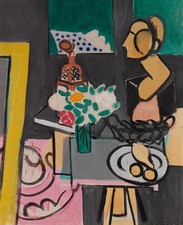 1916 Henri Matisse STILL LIFE WITH GOURDS Oil Painting Abstract  Fine Art Print