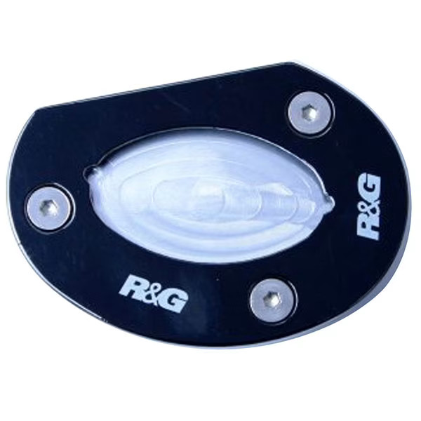 R&G Racing Motorbike Motorcycle Kickstand Shoe - Triumph 1050 Speed Triple