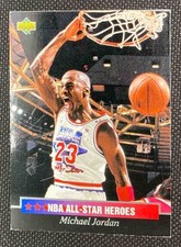 1992-93 Upper Deck NBA All-Stars Michael Jordan #15 Bulls
