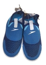 NWT boys or girls Speedo surf Strider Aqua  blue water shoes size Small 11-12