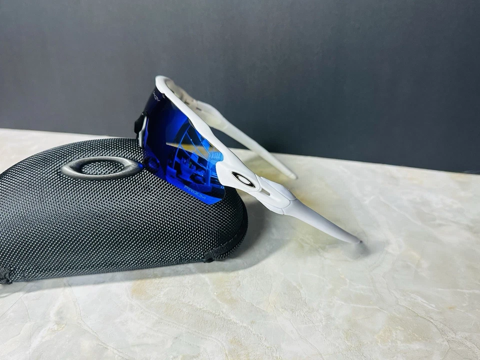 Gafas de sol Oakley Radar Ev Path blanco mate/azul profundo Prizm con estuche incluido Foto 2 de 4
