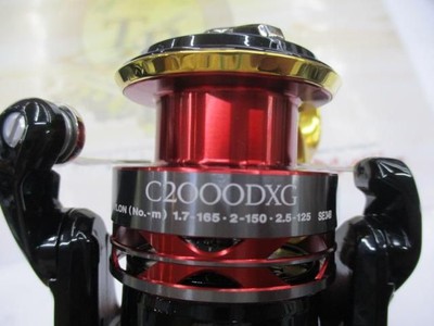 リール SHIMANO 20BB-X HYPER FORCE C2000DXXG Shimano 14BB-X Hyper Force C2000DXG Shore Spinning Reel Used