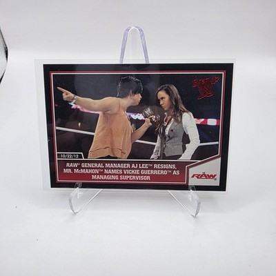 2013 Topps Best of WWE - AJ Lee, Vickie Guerrero #54