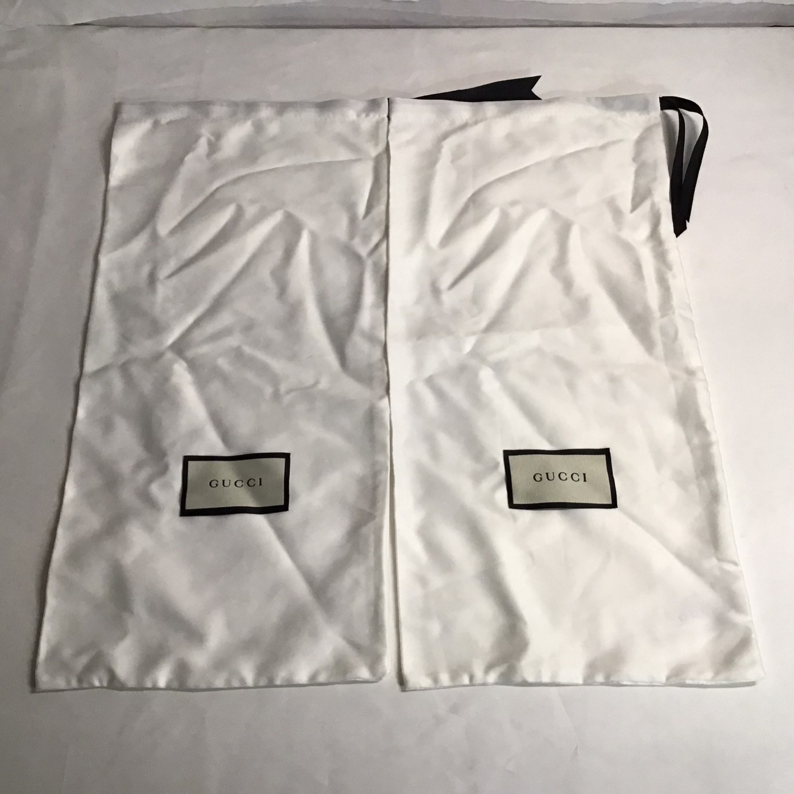 AUTHENTIC GUCCI Set (2) OFF WHITE Polyester/RIBBO… - image 2