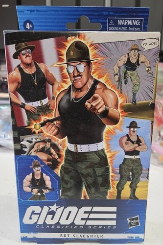 Hasbro GI Joe Classified Series #53 Sgt. Slaughter Figure w/ Accessories