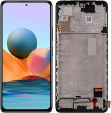 LCD Display Replacement Compatible with Redmi Note 10 Pro max Black Without