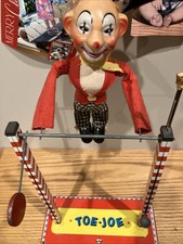 Vintage Toe Joe Clown Flipping Acrobat