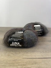 Luna Effects Super Kid Mohair + Silk – 2 Luxury Yarn Balls (232 yd Each)