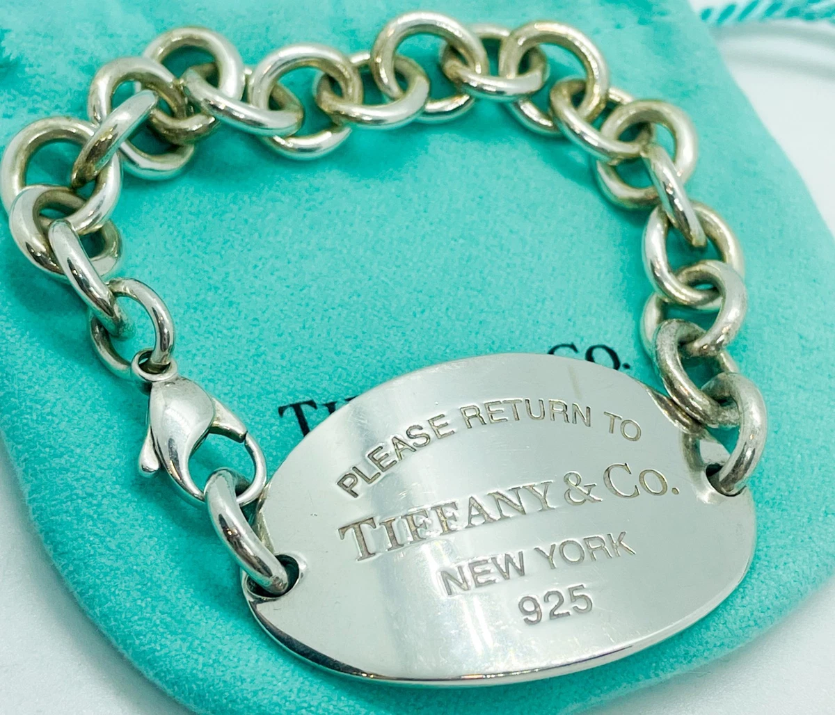 tiffany oval bracelet products for sale | eBay