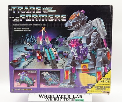 Trypticon 100% Complete W/Box & Insert 1986 VintageG1 Transformers Figure WORKS
