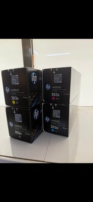 HP 203X FULL SET CMYK ORIGINAL TONERKARTUSCHEN LASERJET PRO M254 MFP M280 M281