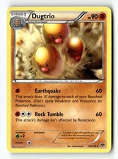 Pokemon Card Dugtrio LP XY Base Set Rare 59/146