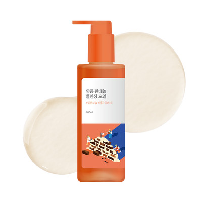 ROUND LAB Soybean Panthenol Cleansing Oil 200ml (6.76oz)