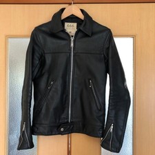 666 Tight Fit Center Zip Rider's Jacket Steerhide