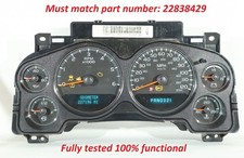 07 - 13 Tahoe Yukon Suburban Instrument Cluster Speedometer 22838429 227k