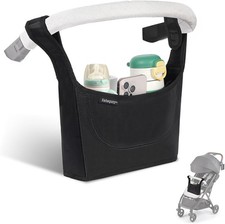Stroller Caddy, Universal Stroller Organizer,600oz Large Storage Stroller