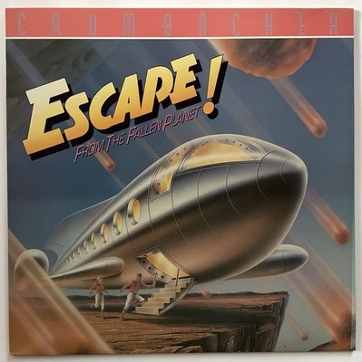 Crumbächer Escape! From The Fallen Planet Xian Rock LP Frontline Records 1986