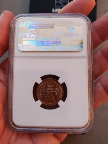 1930 LINCOLN WHEAT CENT PENNY GEM MS 65 RD, NGC 3692237-038, LITTLETON #ST4641 - Picture 10 of 13