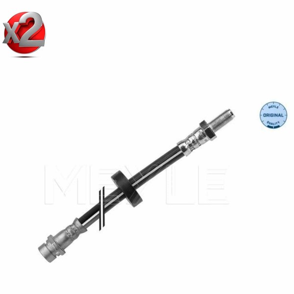 Meyle 2X Bremsschlauch Hinten Passend FüR Ford Mondeo III Turnier 2.0 Tdci-image