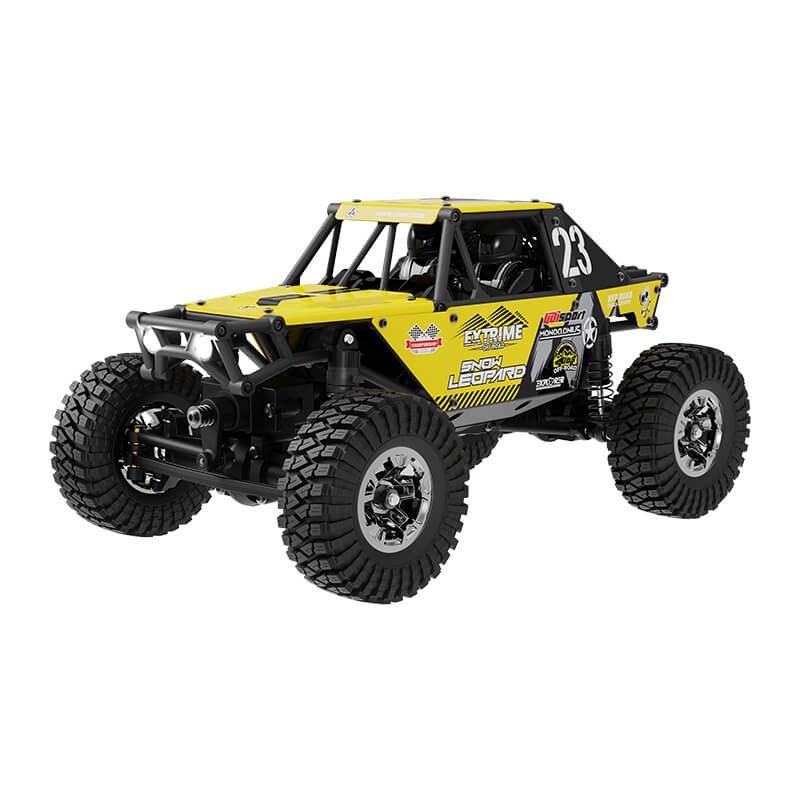 UDI RC 1:24 UCX24 Snow Leopard RTR Brushless RC Crawler Truck w/4WS – Yellow
