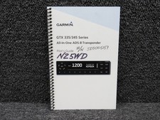 190-01499-00 Garmin 2016 GTX 335-345 Series ADS-B Transponder Pilot’s Guide