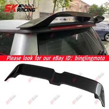 Fits Mini Cooper Clubman R55 2008-2014 Carbon Fiber/Black Rear Roof Spoiler Wing
