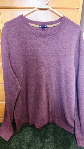 GAP Thermo Langarmshirt Herren Pflaume Farbe Größe XXL