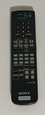 SONY AV System Remote Control RM-PP404