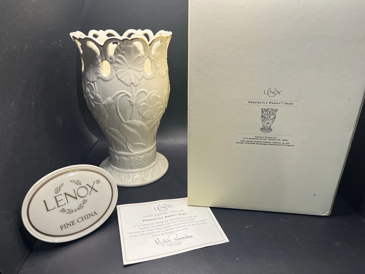 LENOX 罕见印第安纳州LENOX 花瓶| eBay