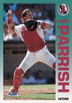 1992 Fleer #66 Lance Parrish L1