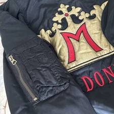 MADONNA ORIGINAL BLOND AMBITION TOUR JACKET   Orange Lining Rock Embassy Small