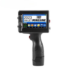 12.7mm Mini Handheld Inkjet Printer Easy Operation Date QR Code Marker