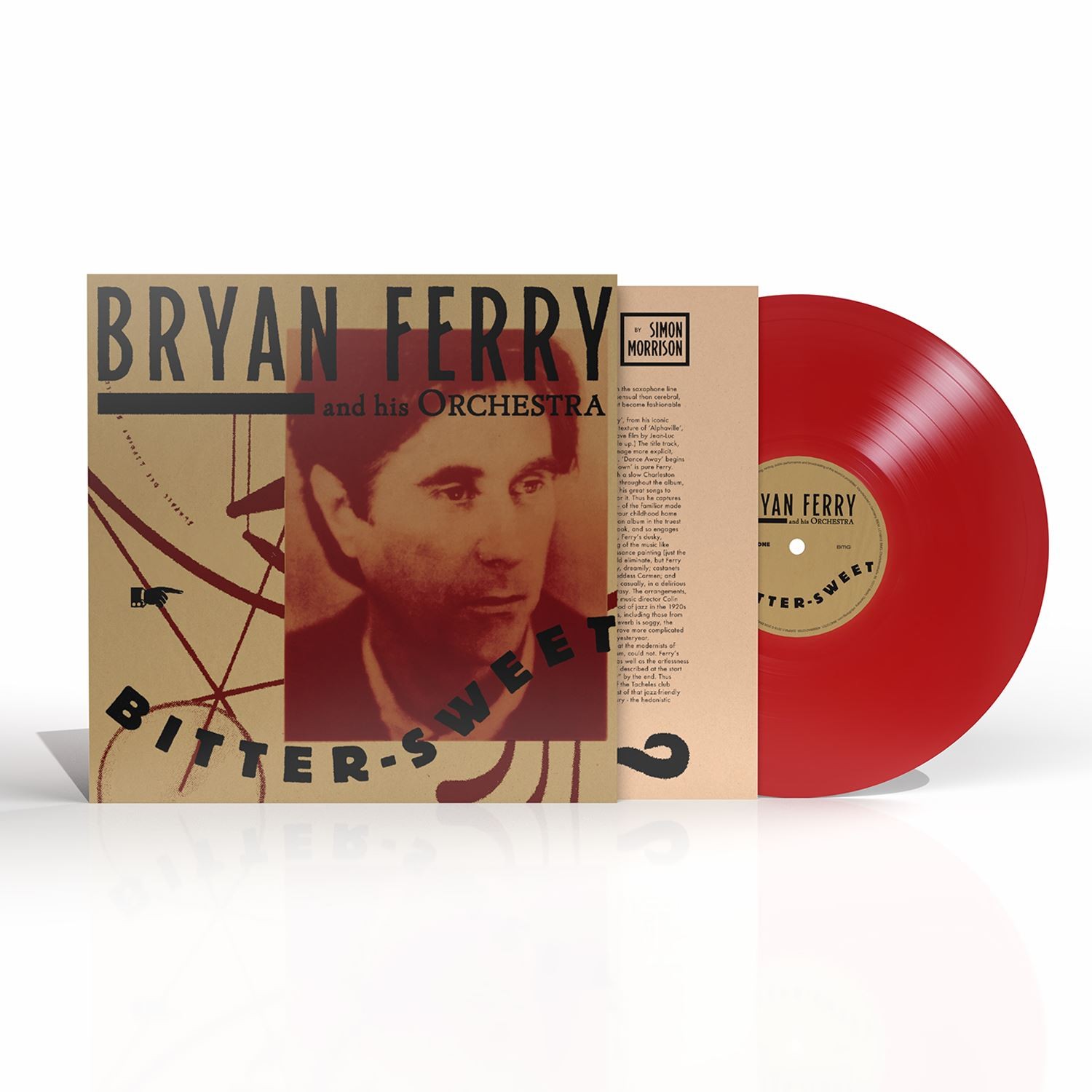 Bryan Ferry and His Orchestra - Bitter-Sweet Red Vinyl 12'' Album