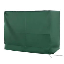 94.5" L X 52.25" W Dark Green 3-Seater Patio Swing Cover Outdoor Chair Cover Gar